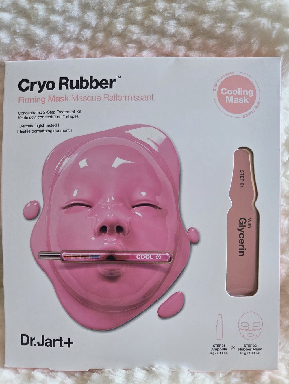 New Dr. Jart+ Cryo Rubber" Firming Peptide Face Mask